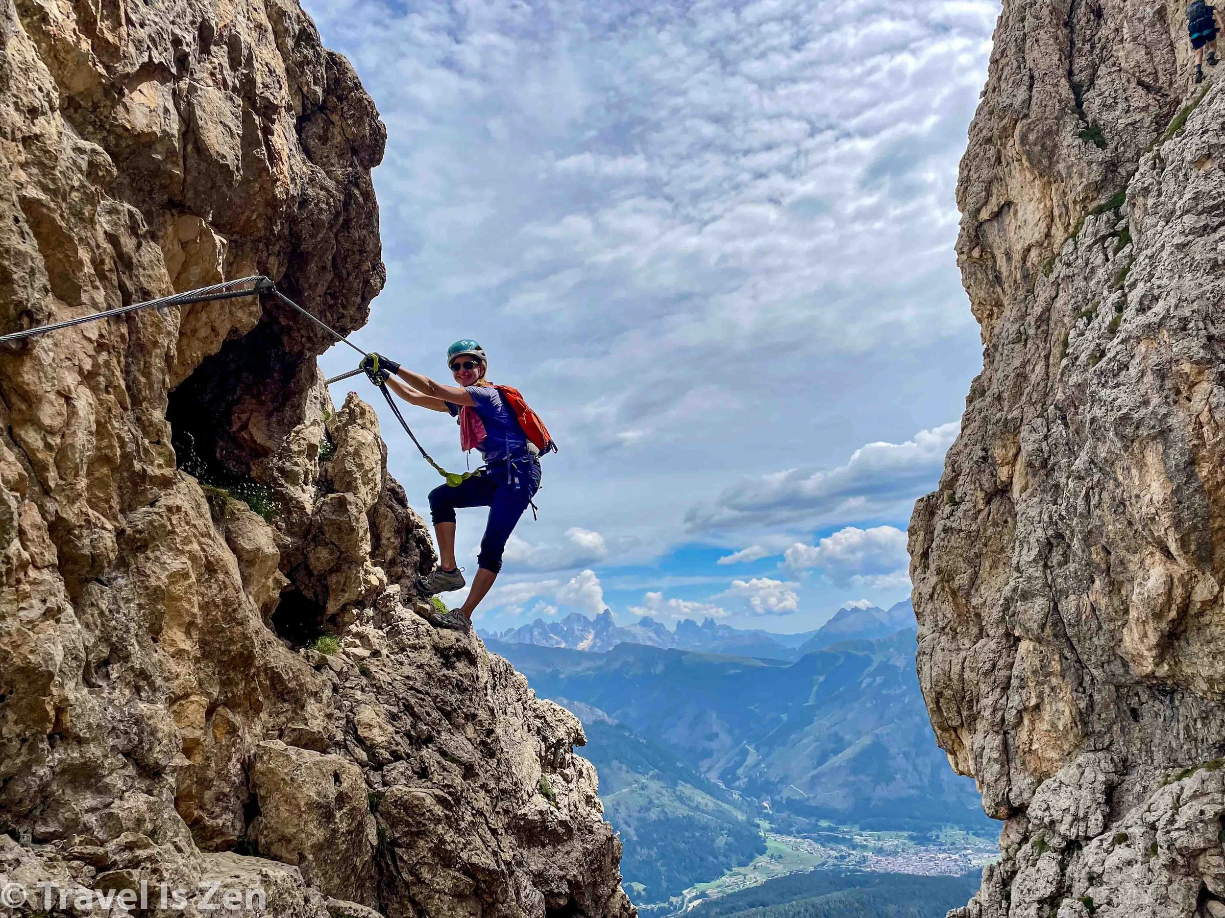 Via Ferrata Roda di Vael and Masaré — Travel Is Zen
